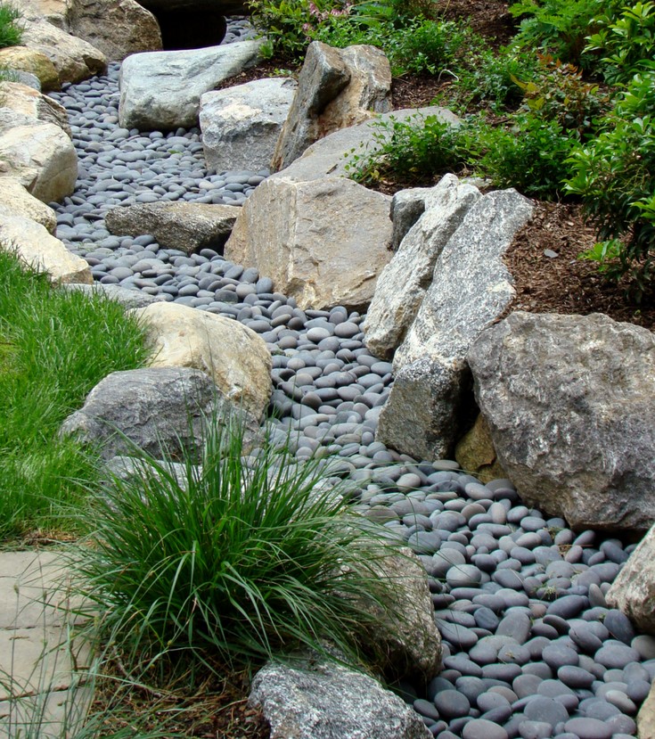 Dry Creek Beds Focal Point Features