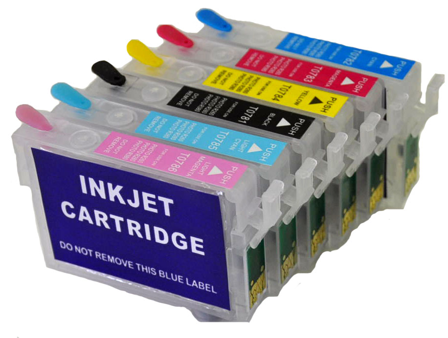 Epson Artisan 1400/1430, Refillable Ink Cartridge Kit [FSR1400refil