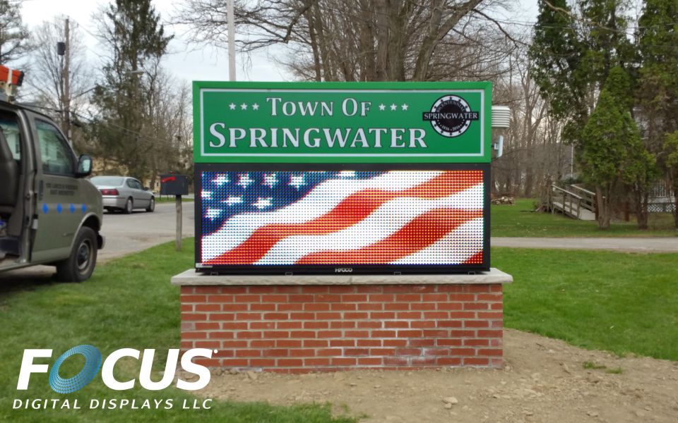 Town of Springwater Focus Digital Displays