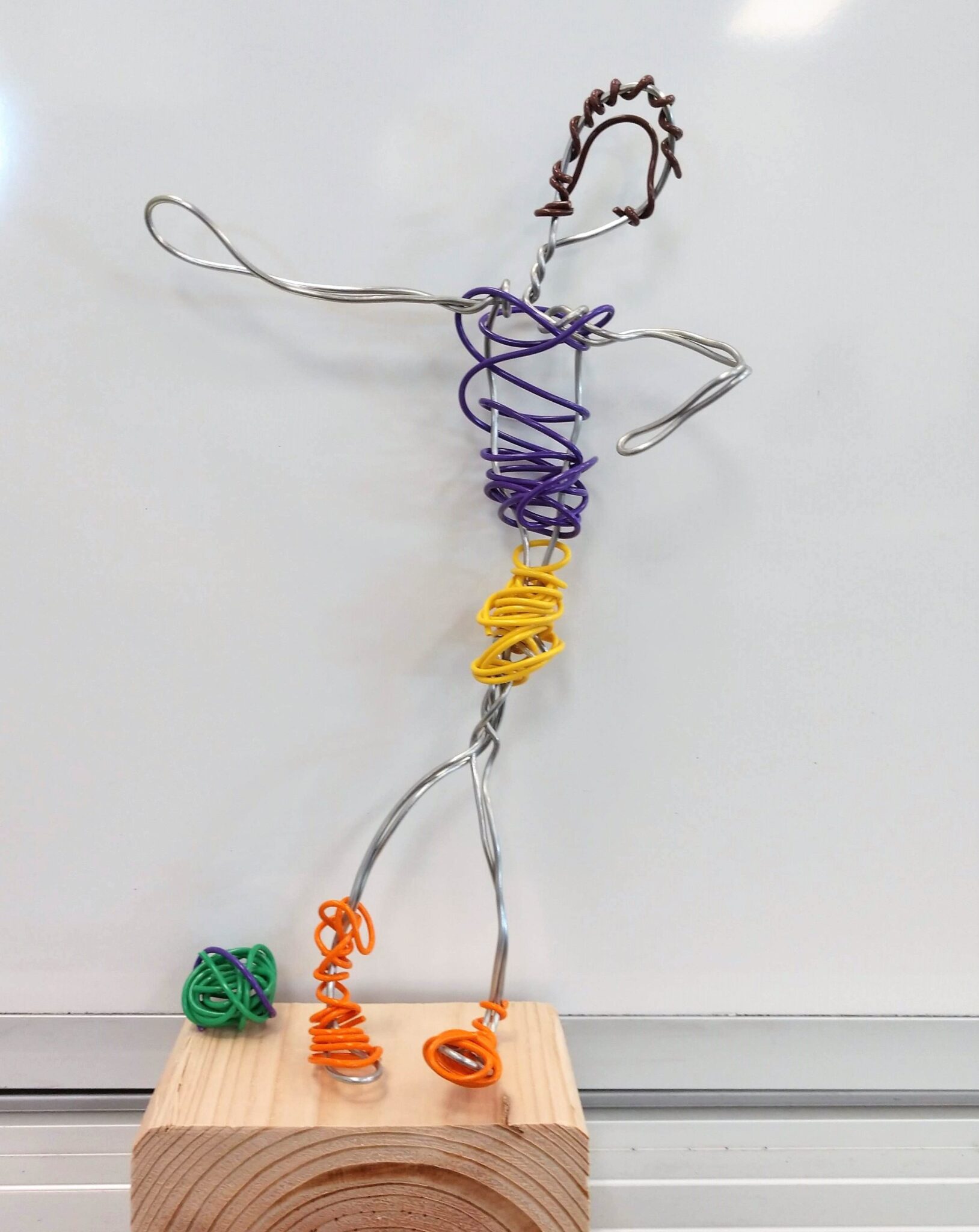 Wire and clay sculpture Focus on the Masters Arts Archive & Library