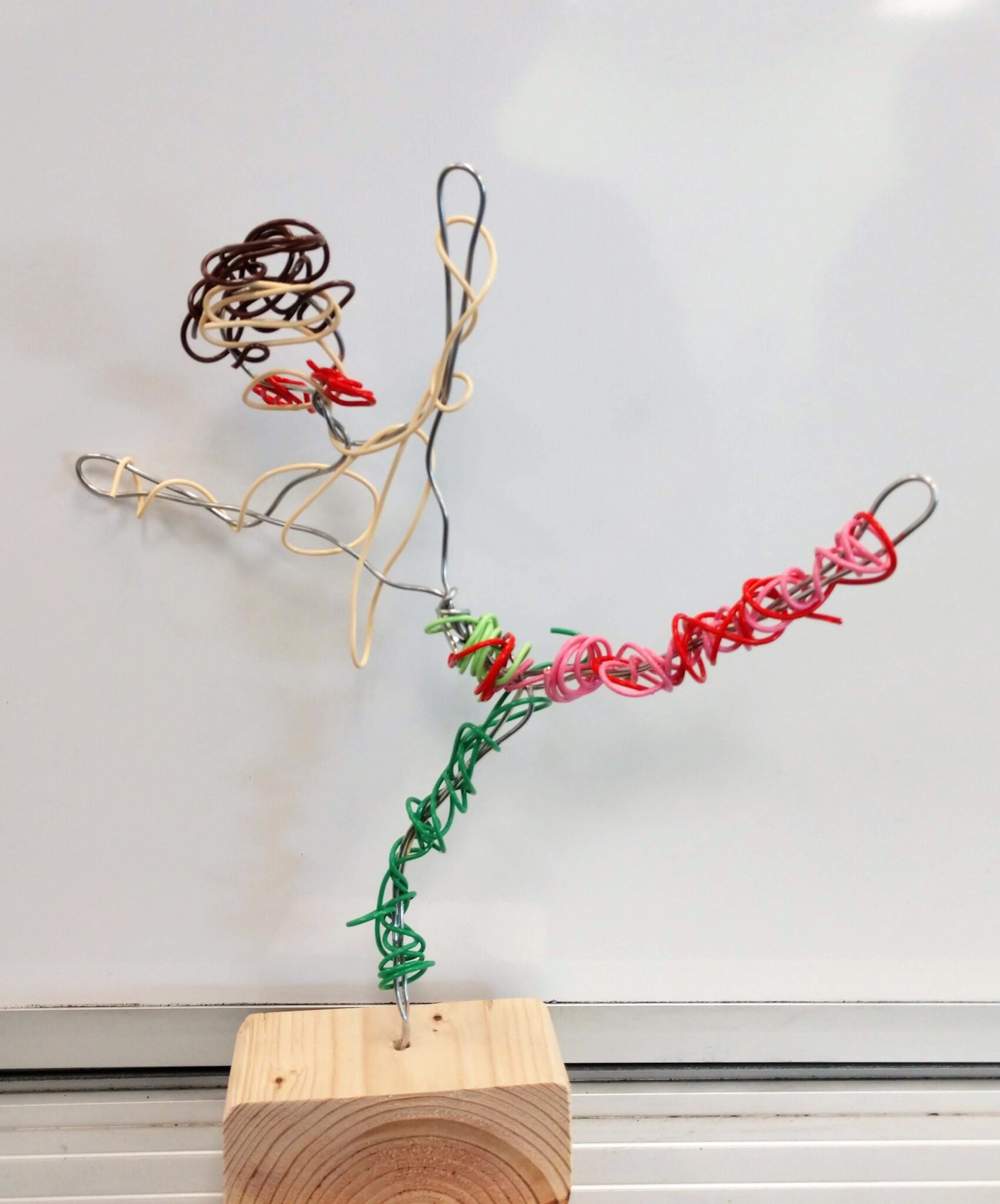 Wire and clay sculpture Focus on the Masters Arts Archive & Library