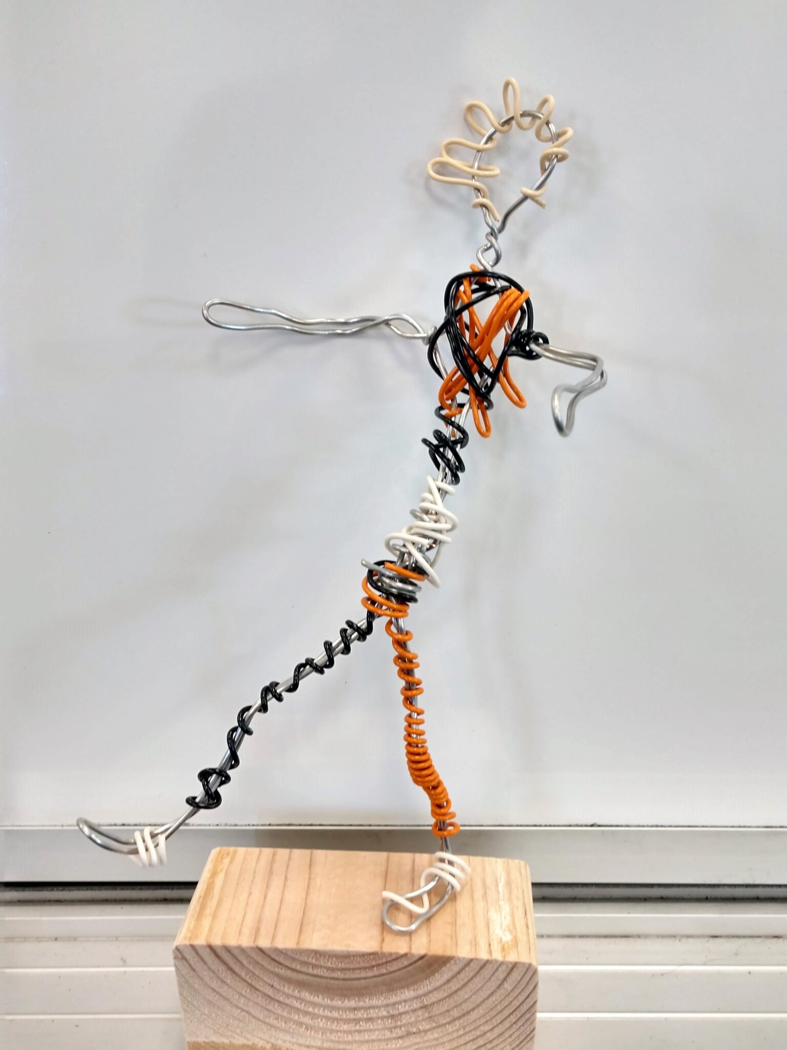 Wire and clay sculpture Focus on the Masters Arts Archive & Library