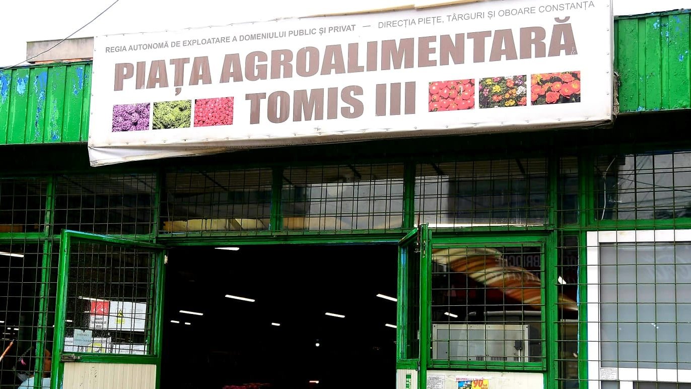 Piața Agroalimentară Tomis III, închisă pentru curățenie generală