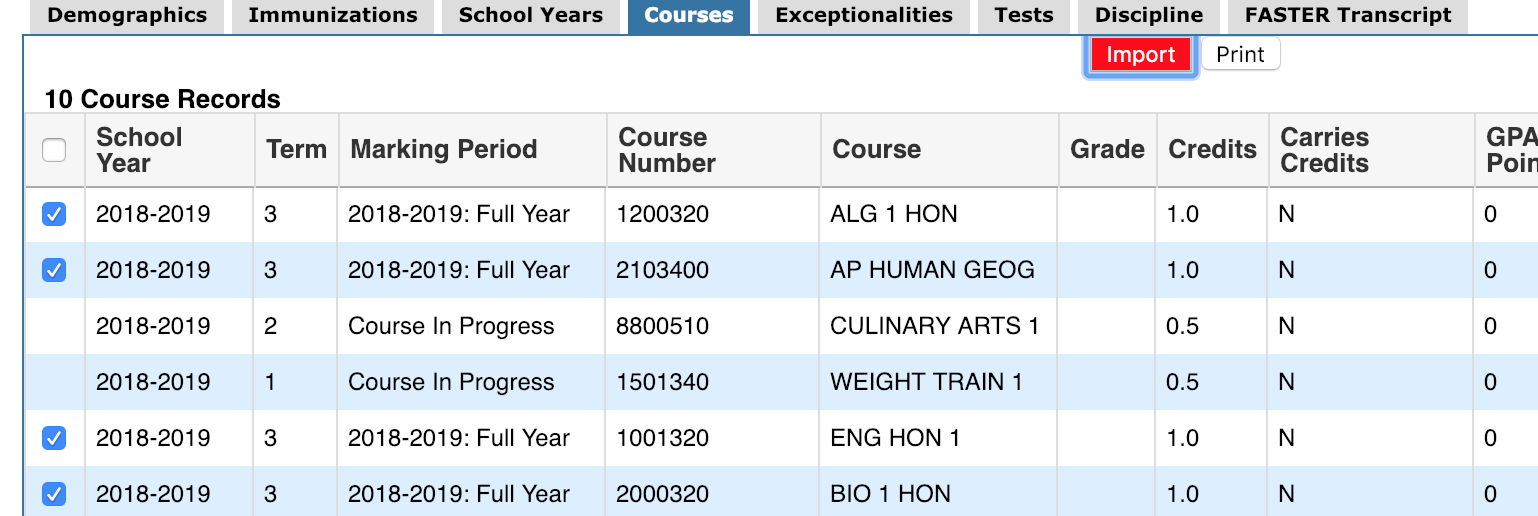 Gradebook, Report Cards & Transcripts Focus School Software