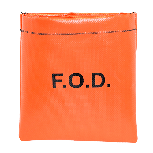 Vinyl Coated Nylon Double Pocket Zipper FOD Pouch FOD Bags, FOD Pouch