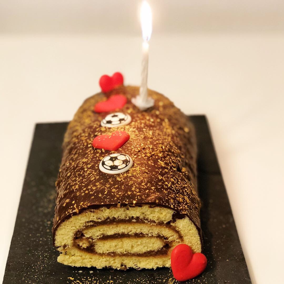 Gâteau roulé chocolat en 2 versions sans gluten & sans lactose// Low