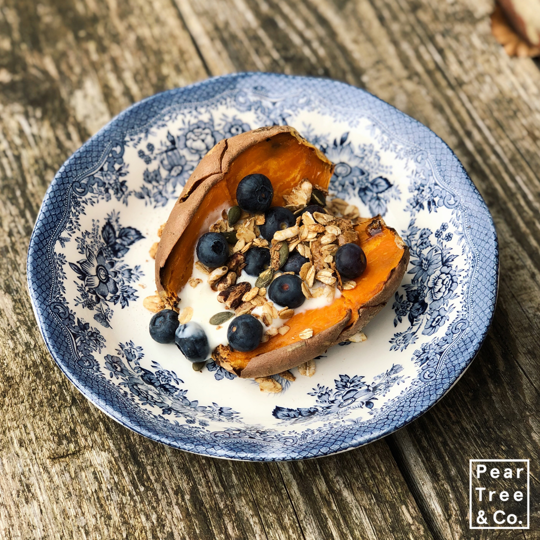 Stacked Sweet Potato Low FODMAP Recipe Of The Week FODMAP Friendly