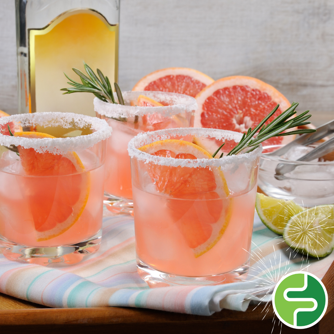 Low FODMAP New Year's Cocktails and Mocktails FODMAP Friendly