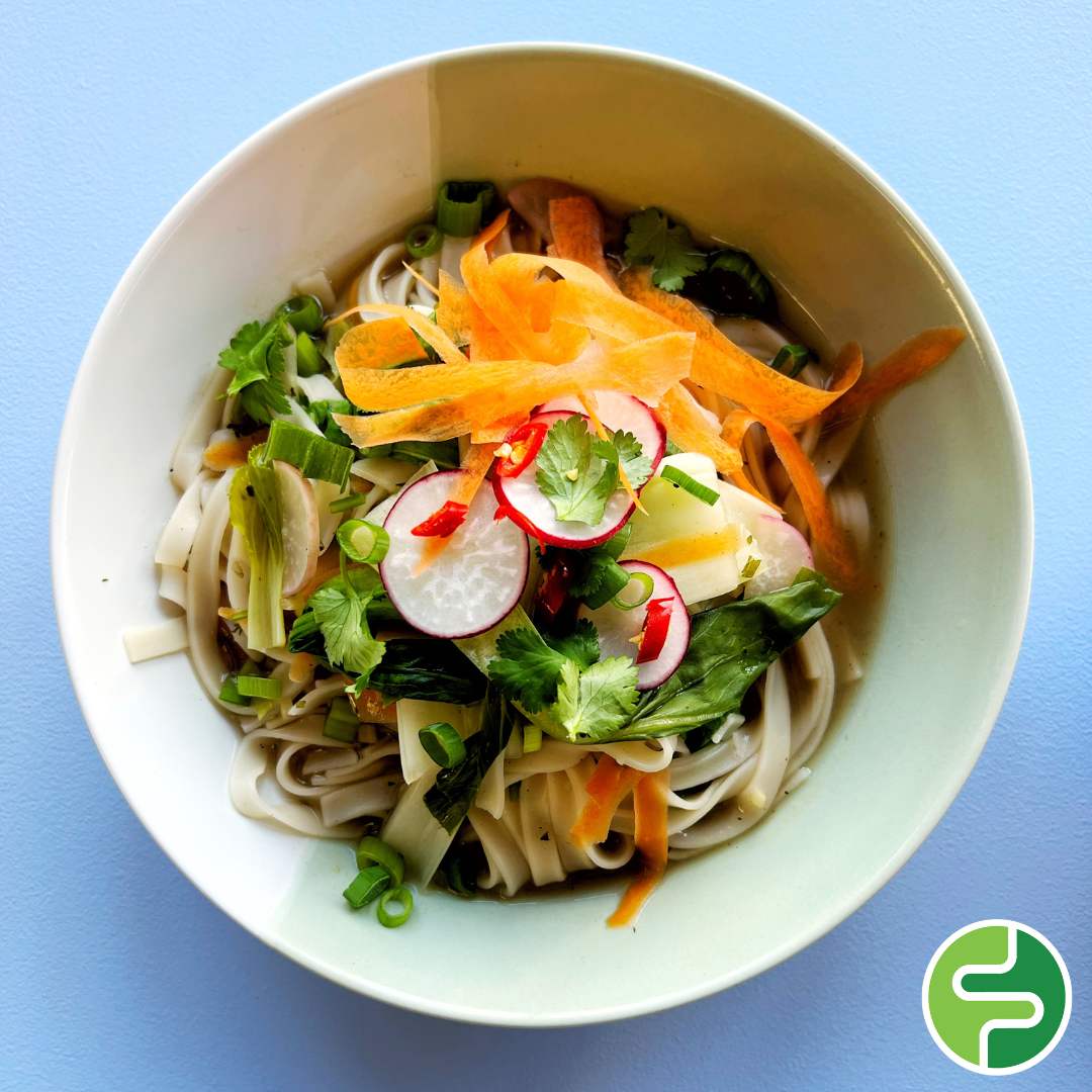 Low FODMAP Asian Noodle Broth FODMAP Friendly