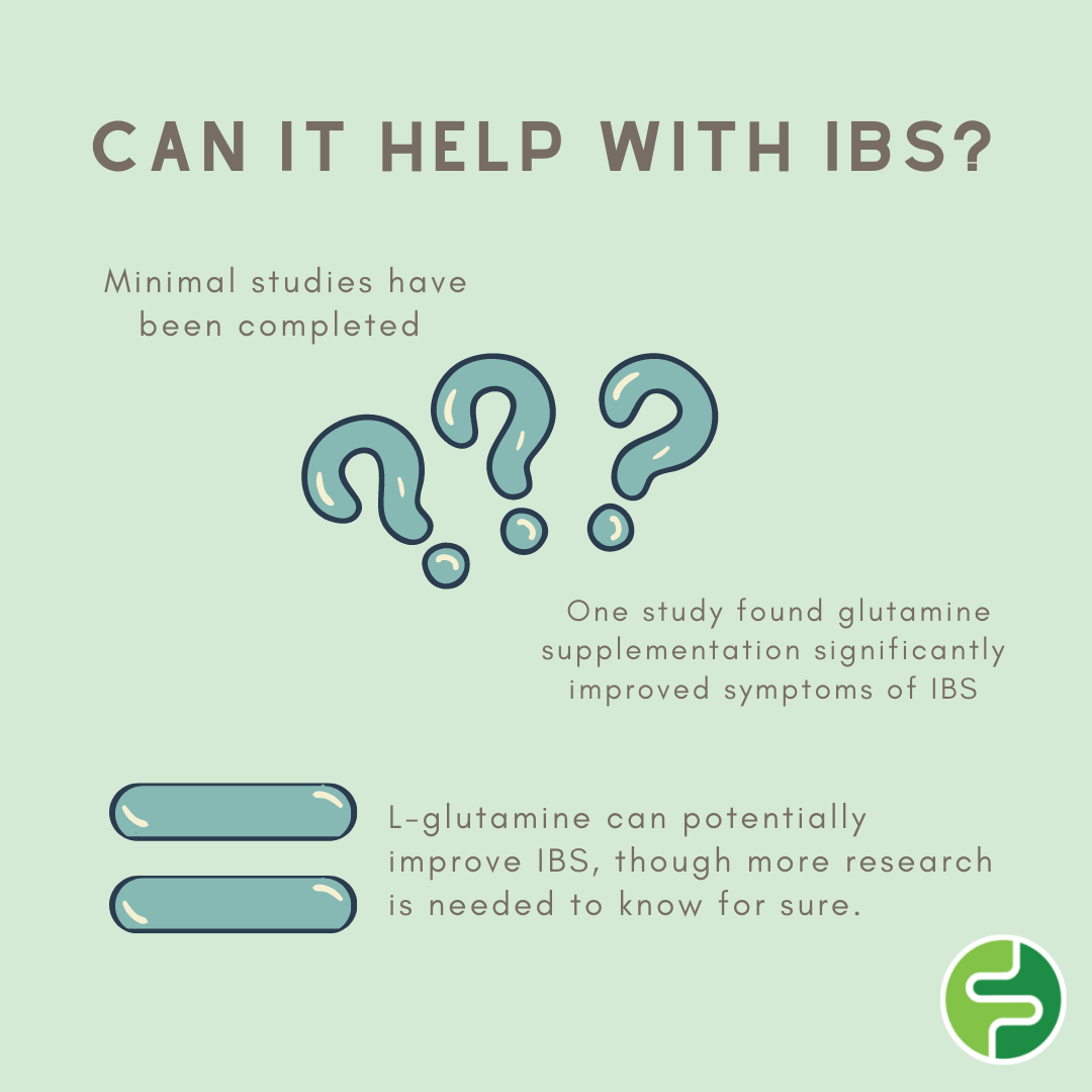 Lglutamine and IBS FODMAP Friendly