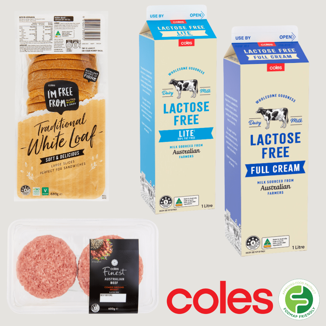 Introducing the newly FODMAP Friendly certified Coles Range! FODMAP