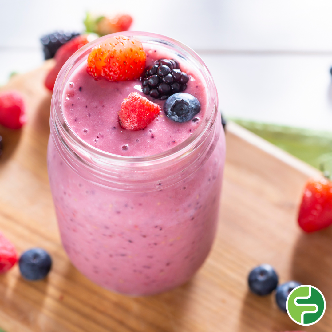 Low FODMAP Berry Smoothie FODMAP Friendly