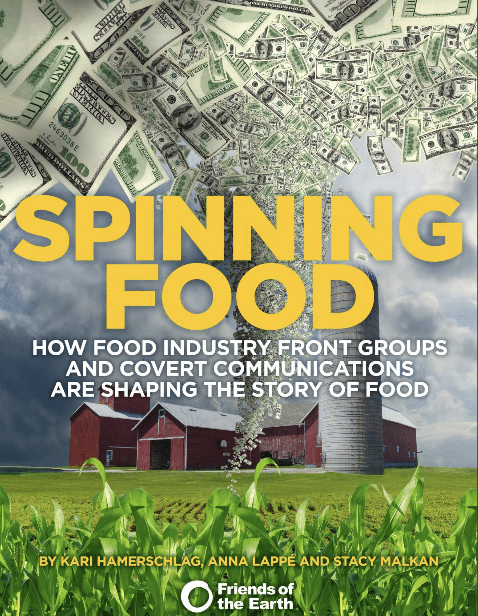 Spinning Food Covert Communications