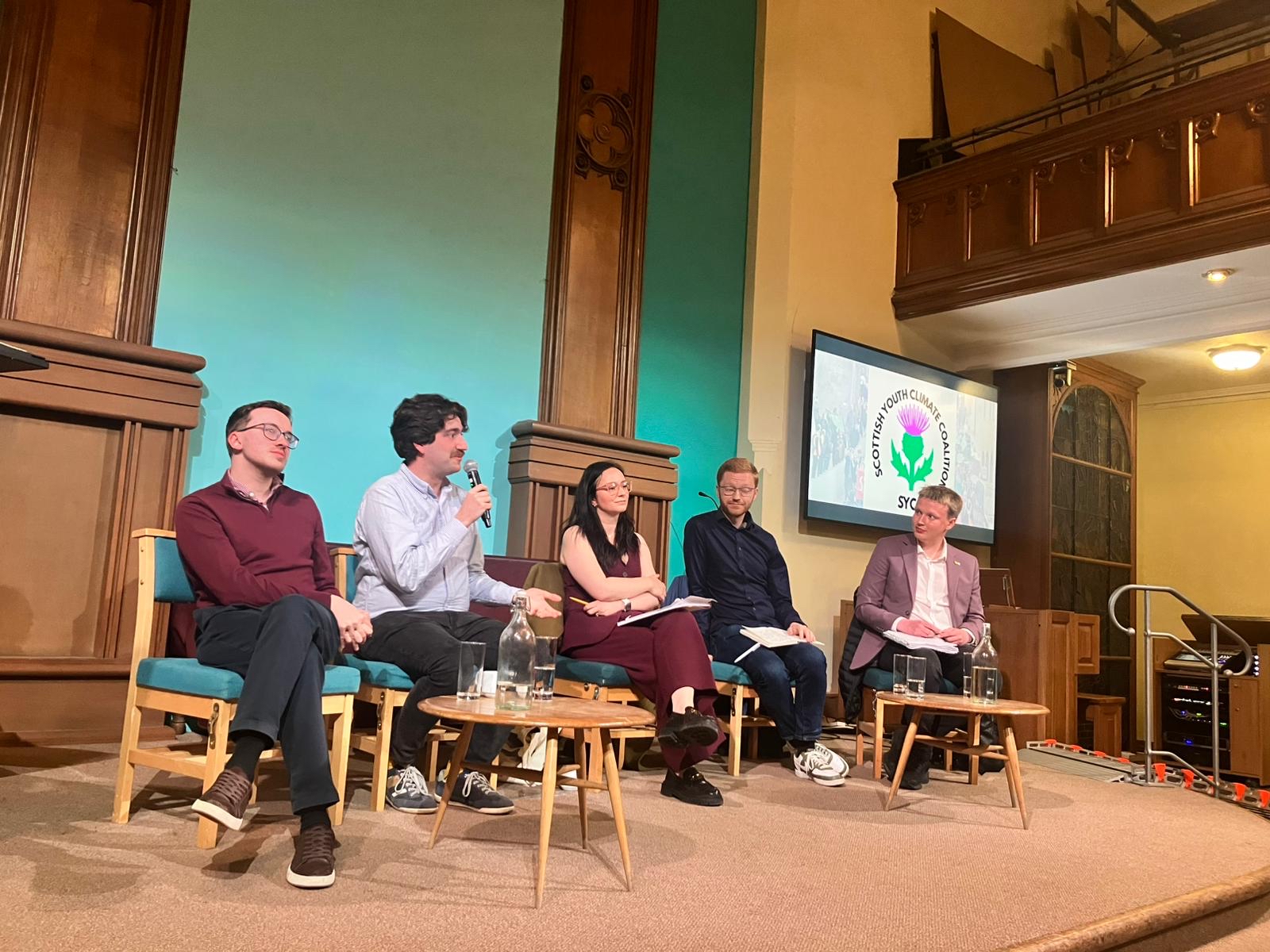 Scottish Youth Challenge Political Candidates: Taking a Stand on Climate Change Scottish Youth Challenge Political Candidates: Taking a Stand on Climate Change
