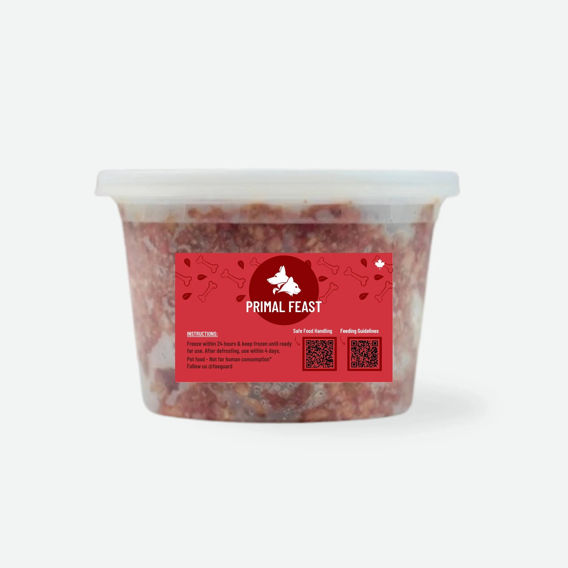 Primal Feast 1 Fresh Made Raw Dog Food Company in Ontario