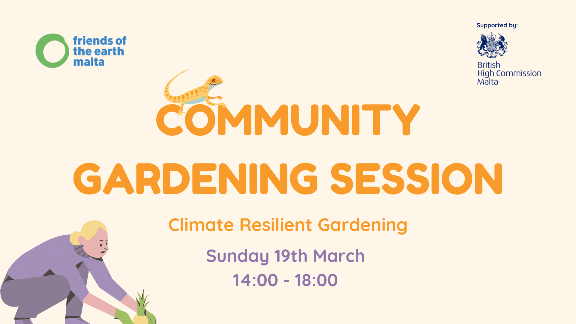 Community Garden Session Friends Of the Earth Malta