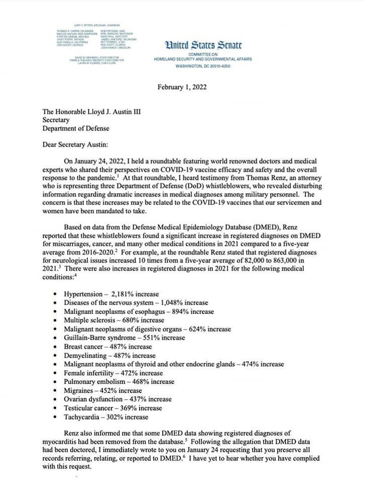 Jab Consequences Letter… Jeanne Foguth's Blog