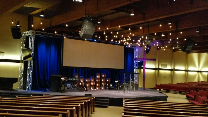 Beaverton Foursquare Church Upgrades with RCF | FOH | Front of House
