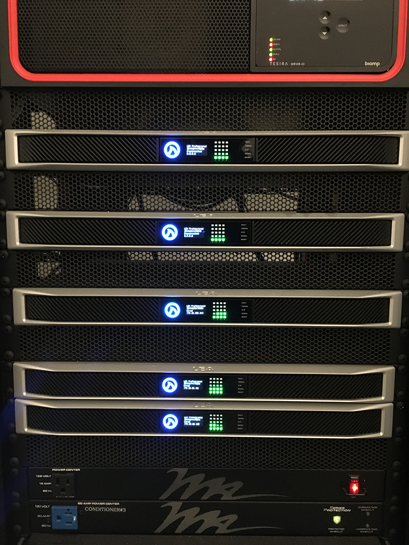 USIS AV Installs LEA Professional Amps in Upgrade within Chicago’s