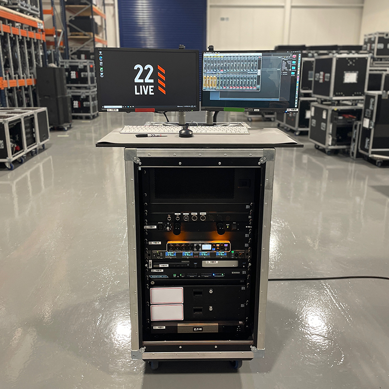 Outline’s Newton Among First Purchases for 22Live in UK FOH Front
