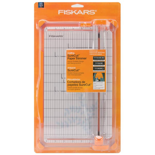 Fiskars SureCut Deluxe Paper Trimmer 12″ The Foiled Fox