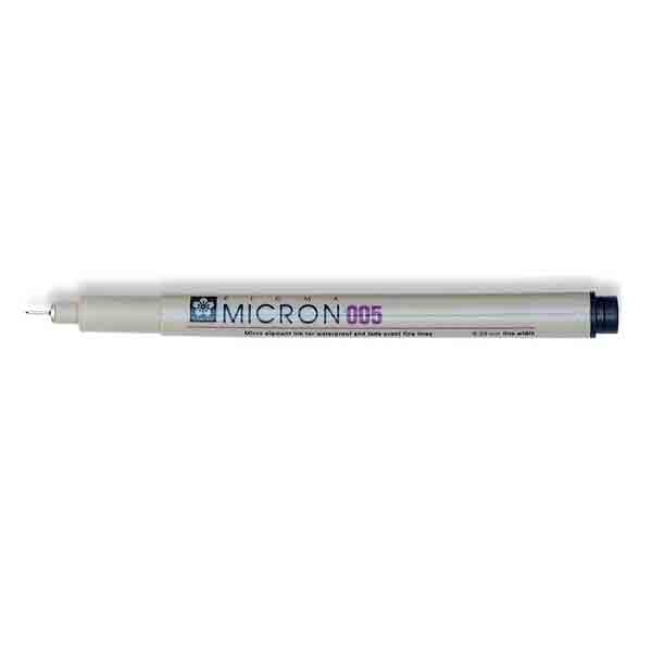 Pigma® Micron® Black Fine Line Design Pen .20mm The Foiled Fox