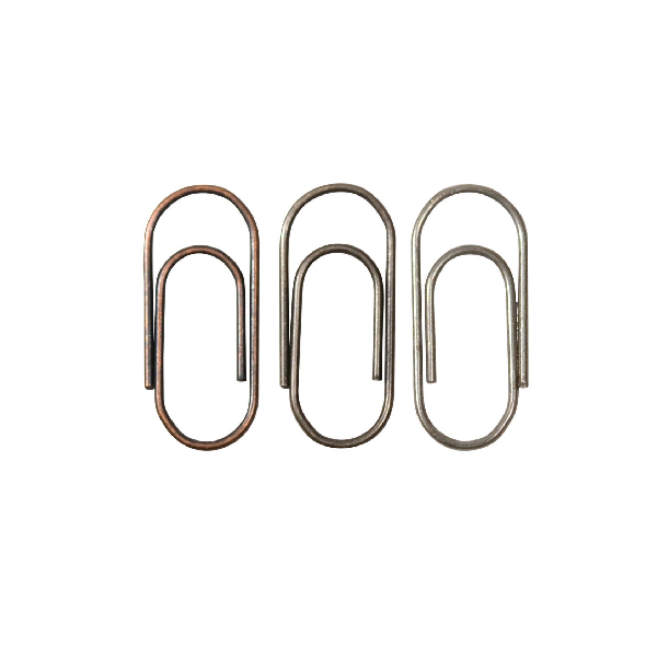 Tim Holtz IdeaOlogy Mini Paper Clips (5/8" 48/Pkg) The Foiled Fox