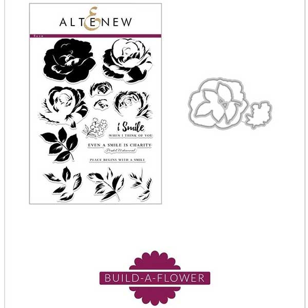 Altenew Build A Flower Rose Stamp & Die Set The Foiled Fox