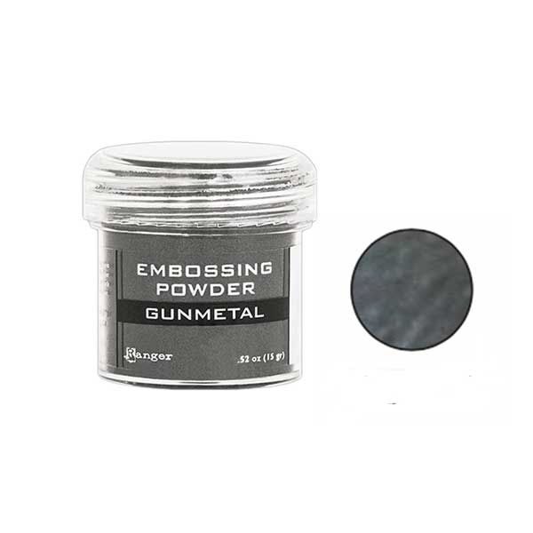 Ranger Gunmetal Embossing Powder The Foiled Fox