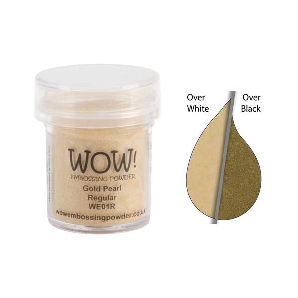 WOW! Gold Pearl Regular Embossing Powder The Foiled Fox