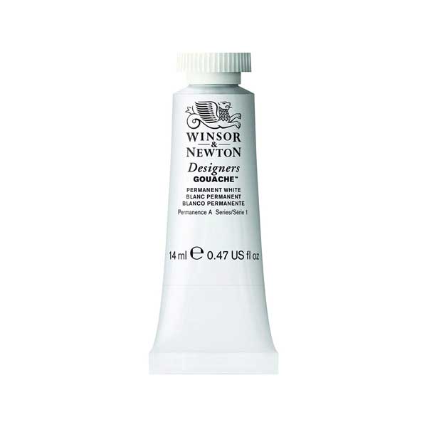 Winsor & Newton Permanent White Gouache The Foiled Fox