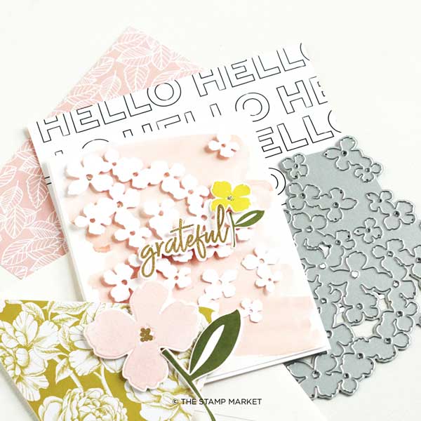 The Stamp Market Ready to Bloom Card Cover Die The Foiled Fox