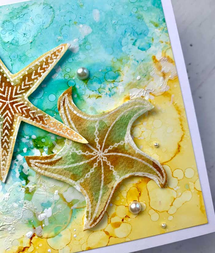 Beachy Starfish Wishes The Foiled Fox