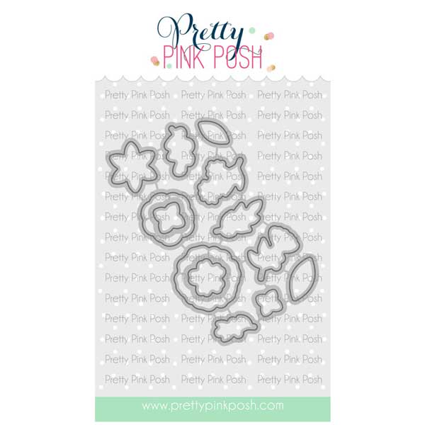 Pretty Pink Posh Spring Flowers Dies The Foiled Fox