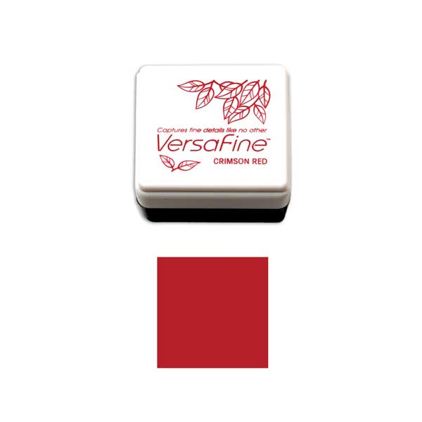 VersaFine Mini Ink Pad Crimson Red The Foiled Fox
