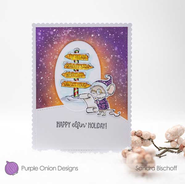 Purple Onion Designs Chippey Stamp The Foiled Fox