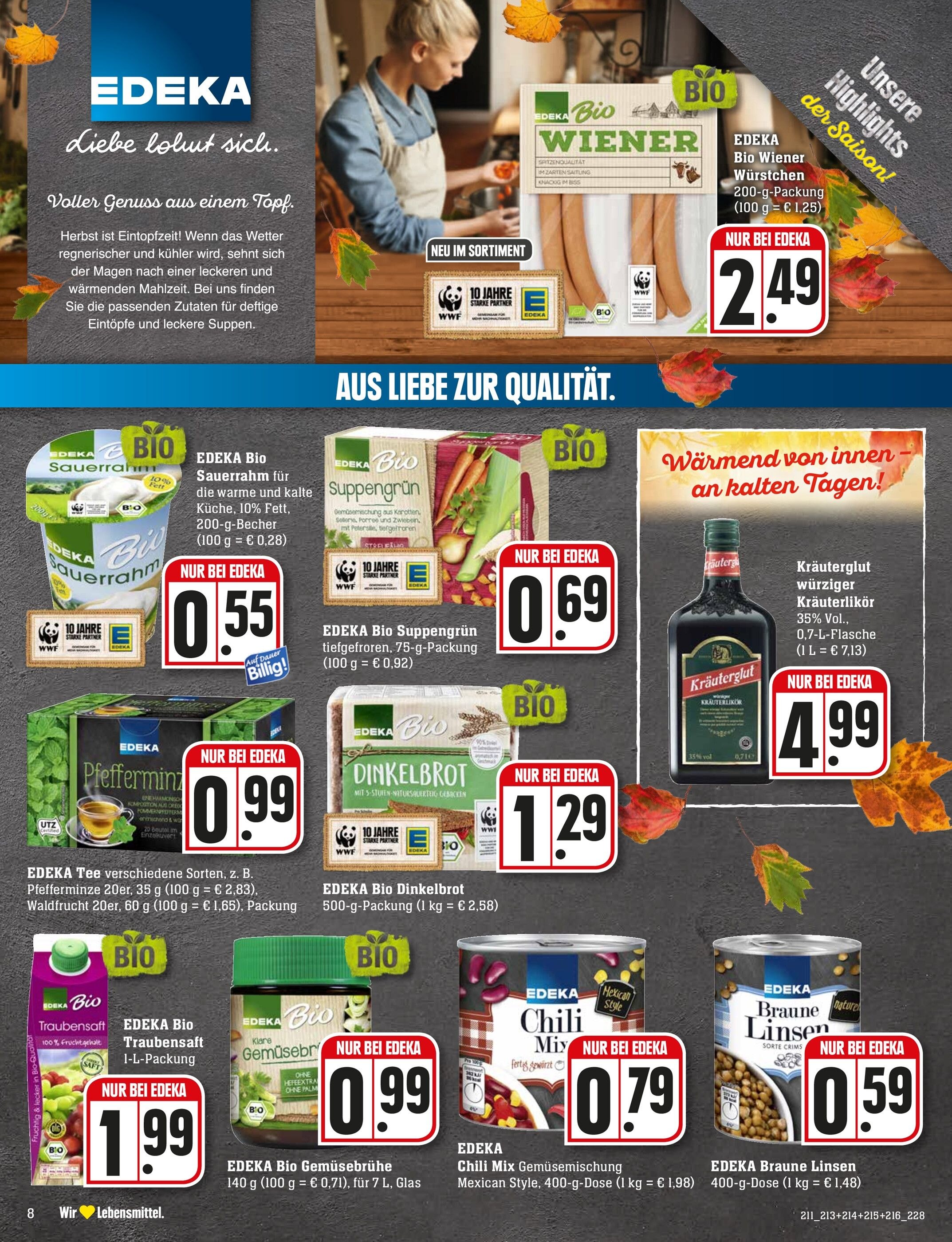 Edeka Prospekt Angebote ab 07.10.2019 bis 12.10.2019 Seite 8