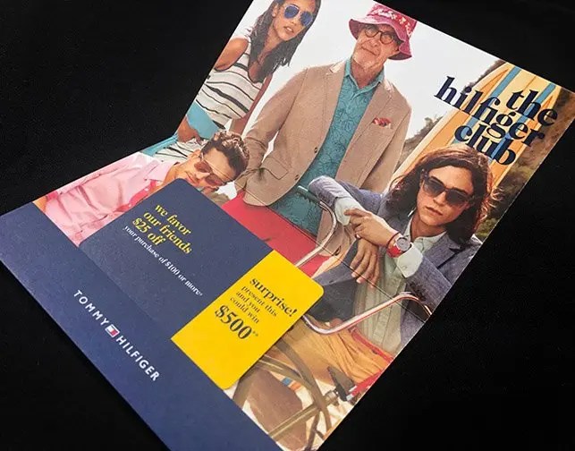 Two Simple Glued Coupon Mailers Foldfactory