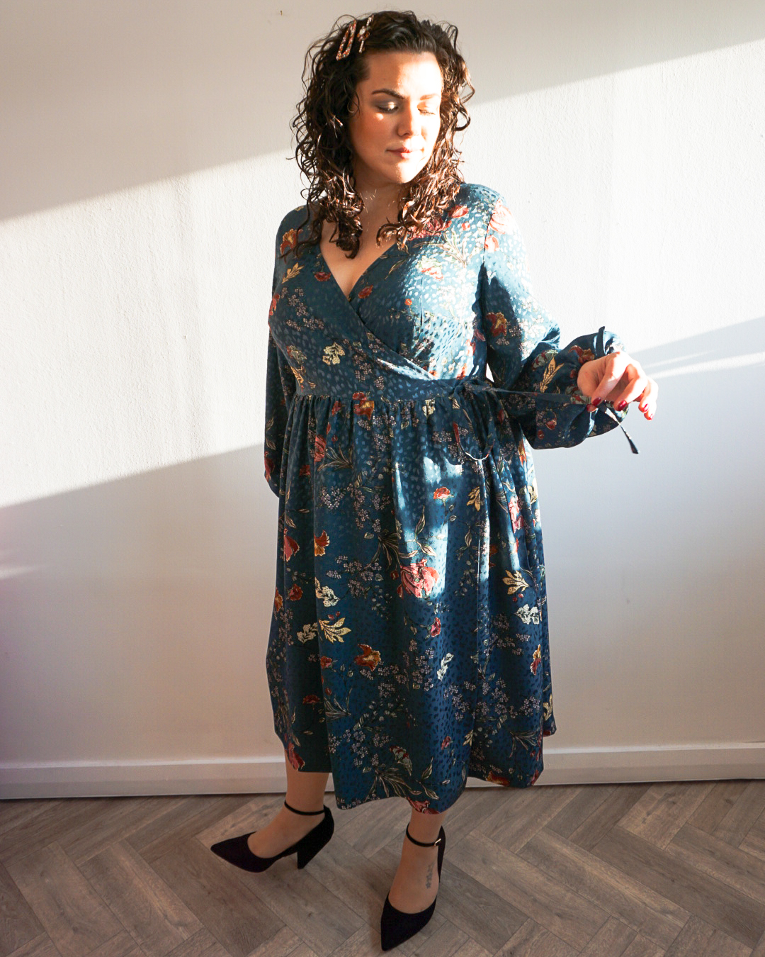 the ultimate wrap dress The Foldline