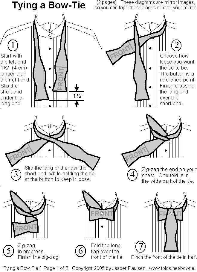 How to Tie a BowTie