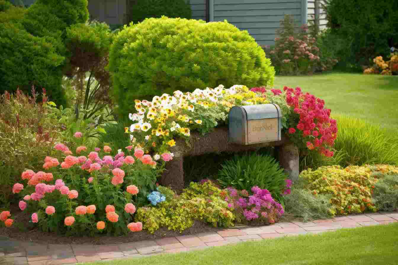 10 Flower Bed Around Mailbox Ideas You Need to Try Foliage Friend