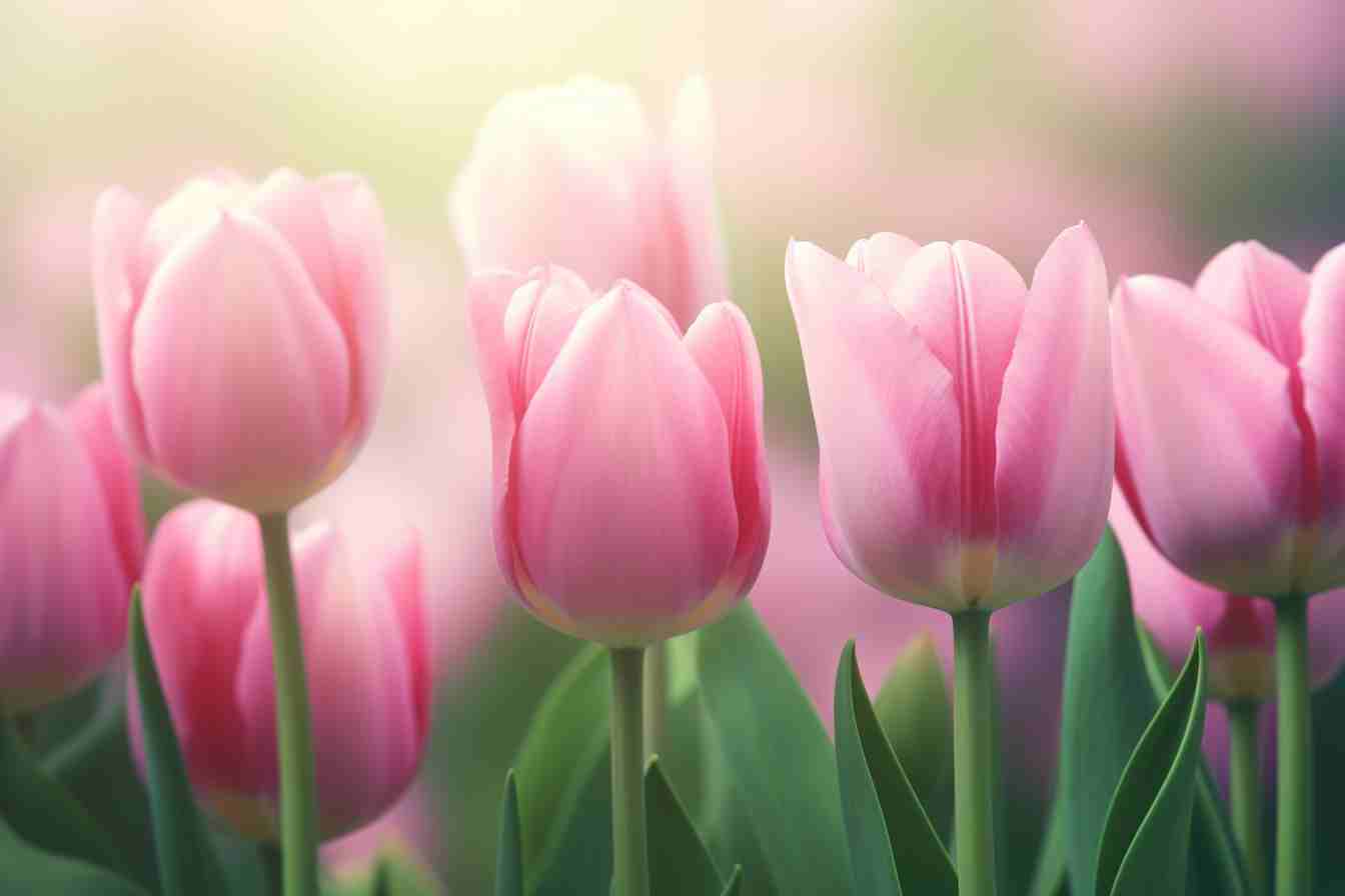 Pink Tulip Flower Meaning, Symbolism & Spiritual Significance Foliage