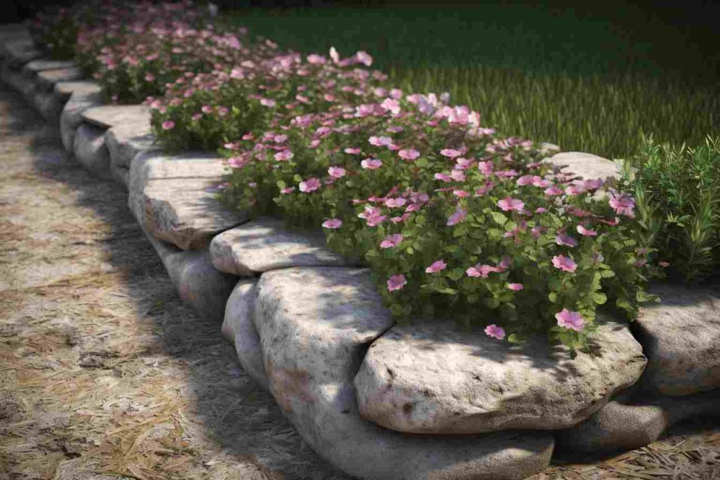 10 Unique Stone Flower Bed Edging Ideas to Give Your Garden a Charming