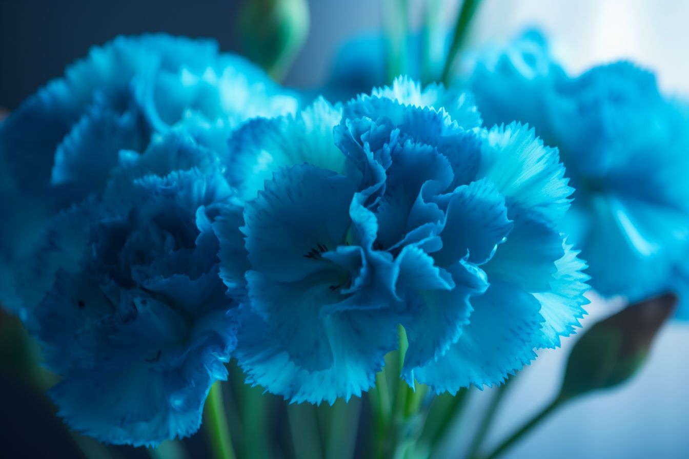 Blue Carnation Flower Meaning, Symbolism & Spiritual Significance