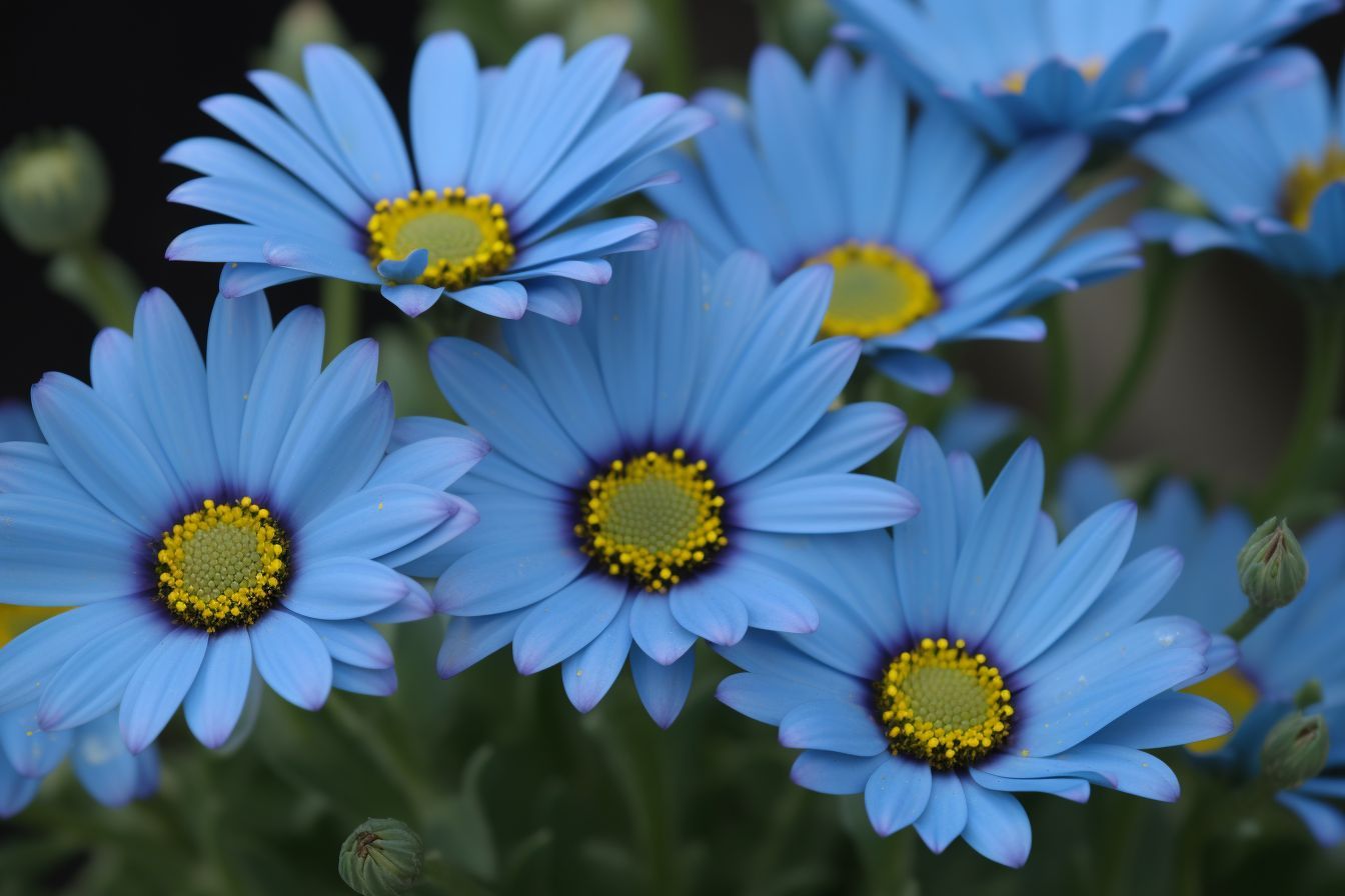 Blue Daisy Flower Meaning, Symbolism & Spiritual Significance Foliage