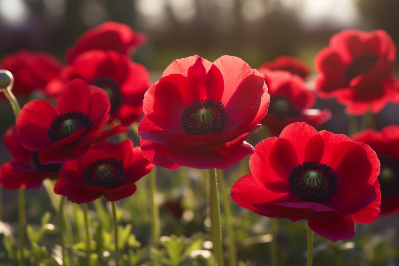 Red Anemone Flower Meaning, Symbolism & Spiritual Significance Foliage Friend Learn About