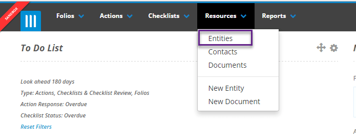 How do I use the ABN lookup feature for entities? Folio