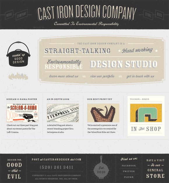 Cast Iron Design Company Folio Focus