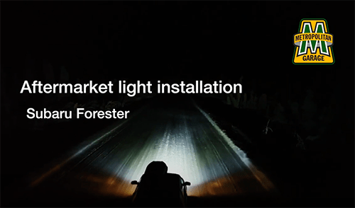 Repair Café @ Metropolitan Garage: DIY LED Light Bar Installation on