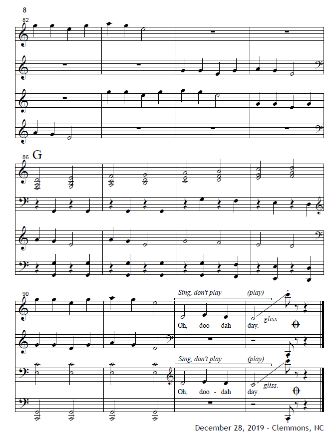 Camptown Races Ensemble • Folk Harp